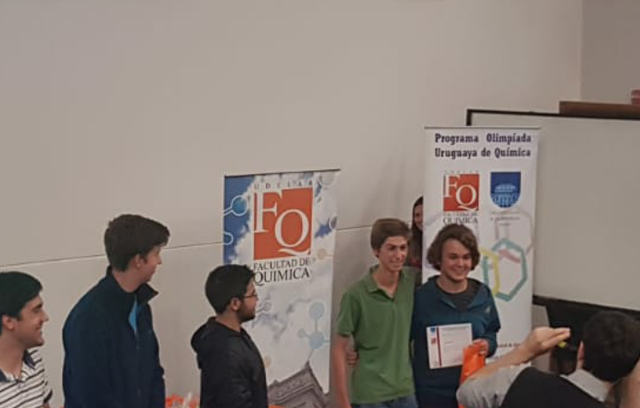 Liceo AS clasificado en Olimpíadas de Química 2018!